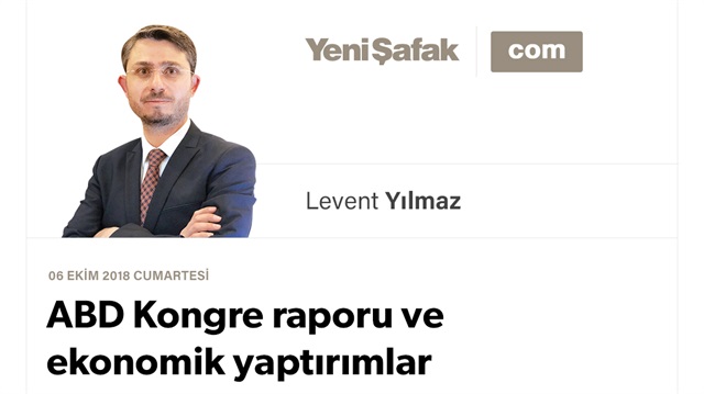 ABD Kongre raporu ve ekonomik yaptırımlar