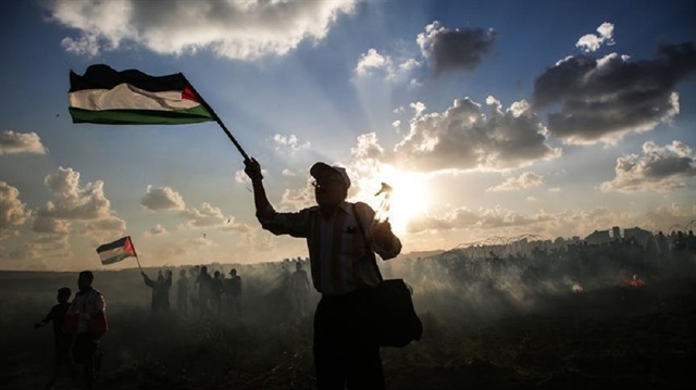 Palestinians demonstrated high unemployment rates in the Gaza Strip