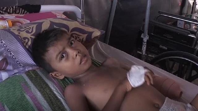 Child victims of Indonesia's deadly quake, tsunami