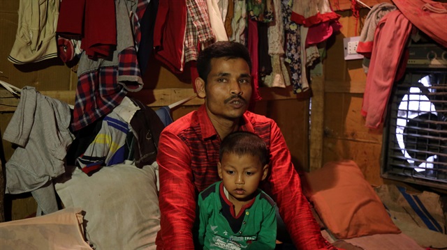 Sahidullah, a man from the Rohingya community