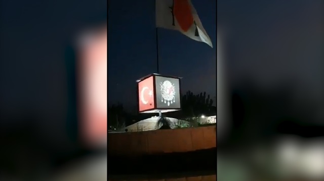 Afrin sokaklarında göğüs kabartan görüntüler