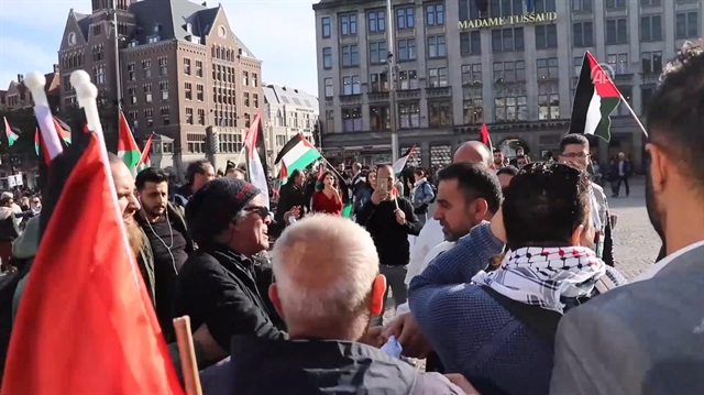 Pro-Palestinian woman battered in Amsterdam