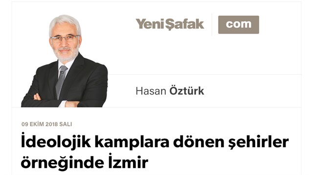 İdeolojik kamplara dönen şehirler örneğinde İzmir