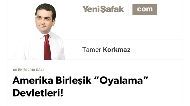 Amerika Birleşik “Oyalama” Devletleri!