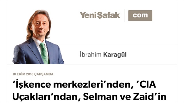 ‘İşkence merkezleri’nden, ‘CIA Uçakları’ndan, Selman ve Zaid’in Kaşıkçı cinayetine.. Bu iki kötü adamı durdurun!