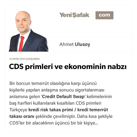CDS primleri ve ekonominin nabzı