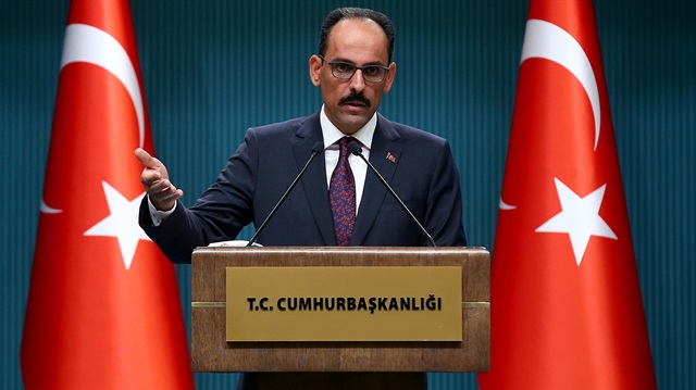 Cumhurbaşkanlığı Sözcüsü İbrahim Kalın