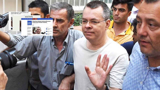Brunson'ın tahliyesi dünya gündeminde yankı buldu