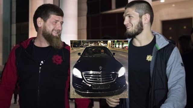 Çeçenistan Cumhurbaşkanı Ramazan Kadirov ile Khabib Nurmagomedov