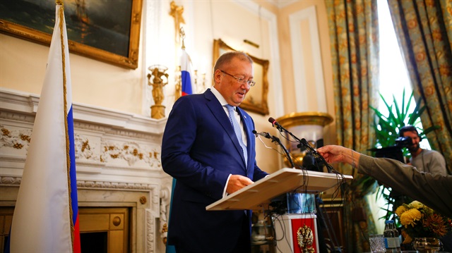 Russian Ambassador to London Alexander Yakovenko