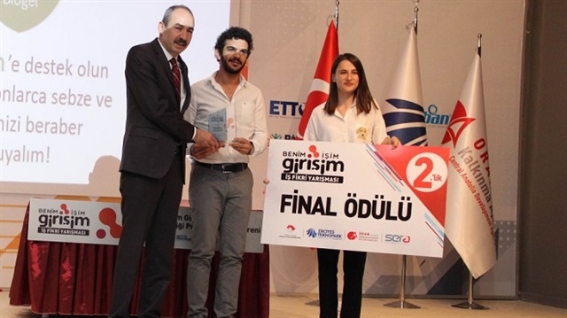İki arkadaş yarışmada ilk 10’a girerek maddi destek ve mentörlük desteği aldı.