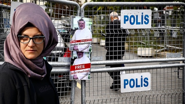Hatice Cengiz, fiancee of missing Saudi journalist Jamal Khashoggi