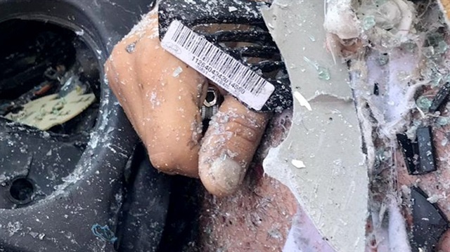 Sürücünün kaza sonrası çekilen fotoğrafından elindeki çakmak dikkat çekti.