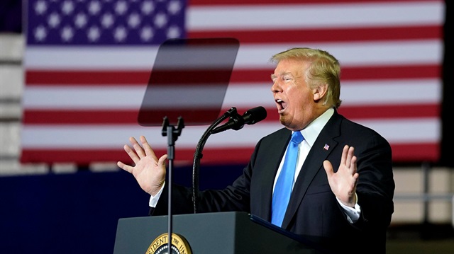 US President Donald Trump 