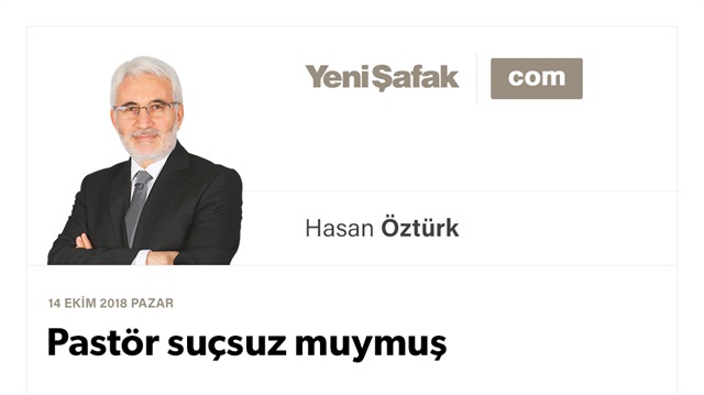 Pastör suçsuz muymuş