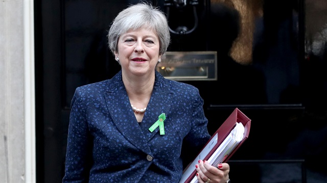 Britain's Prime Minister Theresa May 