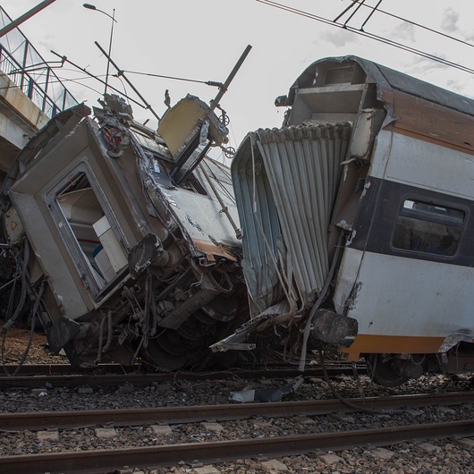 Fas'ta tren kazası