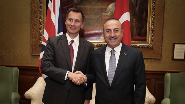 Turkish Foreign Minister Mevlut Çavuşoglu in London

