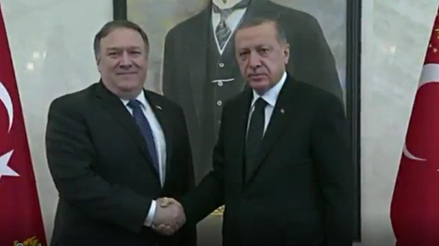 President Erdoğan, US’ Pompeo meet in Ankara