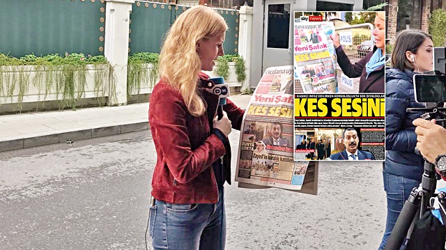 Yeni Şafak'ın manşet haberi dünya medyasında geniş yankı bulur