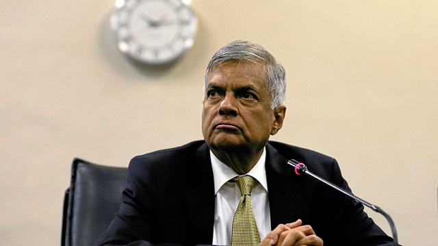 Sri Lankan Prime Minister Ranil Wickremesinghe 