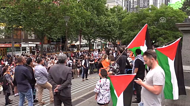 Activists protest Morrison's Jerusalem embassy move