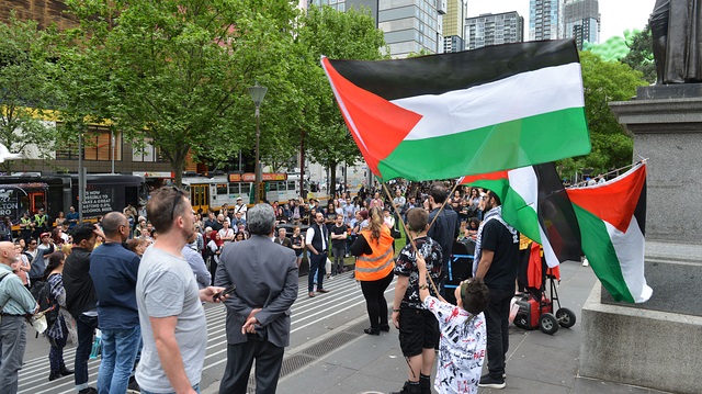 Australians protest against  relocating the country’s embassy to Jerusalem