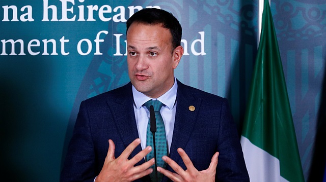 Ireland's Prime Minister (Taoiseach) and Defence Minister Leo Varadkar 