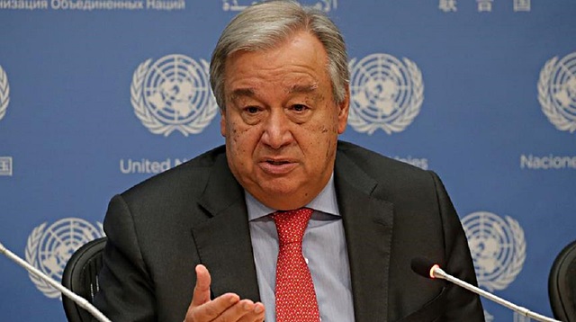UN Secretary-General Antonio Guterres