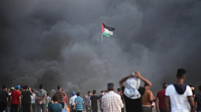 The Israeli army beefed up its troop-strength along the buffer zone on Gaza border in anticipation of Friday’s protests.