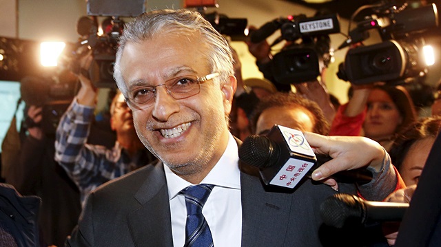 Asian Football Confederation president Sheikh Salman bin Ebrahim Al Khalifa