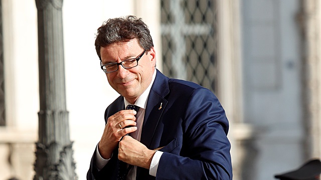 Italy's Cabinet Undersecretary Giancarlo Giorgetti