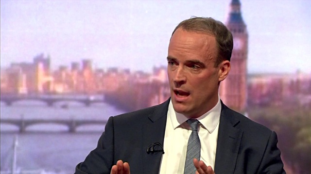 UK Brexit minister Raab says open-minded on extending post-Brexit transition