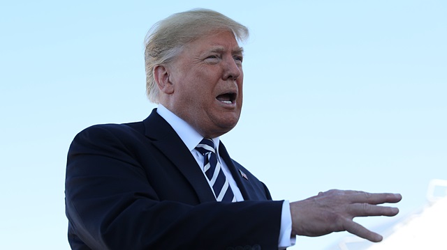 US President Donald Trump 