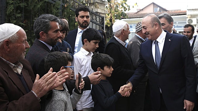 جاويش أوغلو: شرعنا ببناء مسجد جديد في بريشتينا