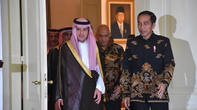 Indonesian President meets Saudi Foreign Minister in Bogor
