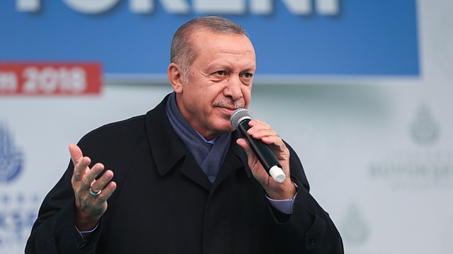 Turkish president Recep Tayyip Erdoğan 
