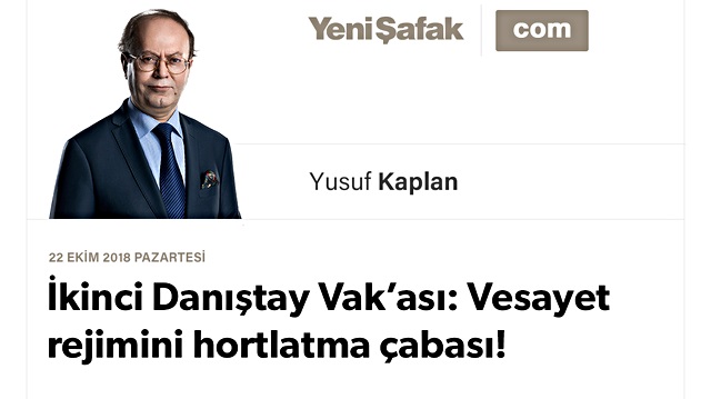 İkinci Danıştay Vak’ası: Vesayet rejimini hortlatma çabası!