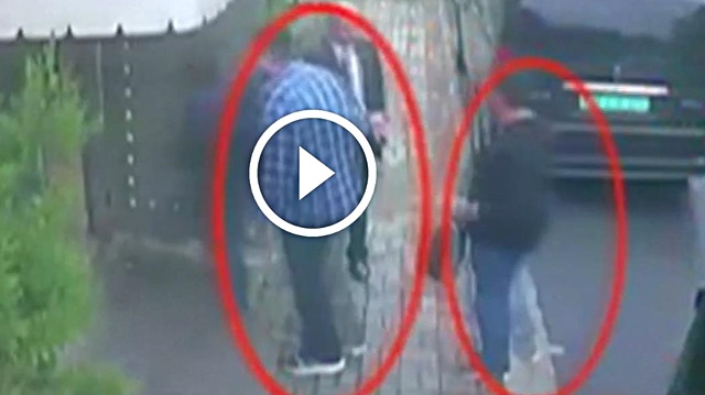 CCTV footage purports to show man resembling Khashoggi leaving consulate