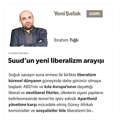 Suud’un yeni liberalizm arayışı