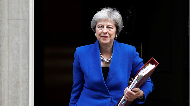 Britain's Prime Minister Theresa May