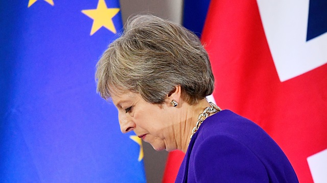 Britain's Prime Minister Theresa May 