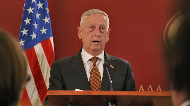 U.S. Defense Secretary Jim Mattis