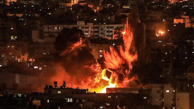 Israel strikes dozens of targets in Gaza Strip