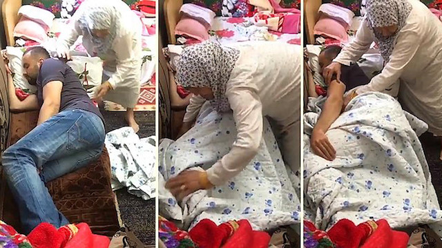 Büyükanneden yürekleri ısıtacak anlar