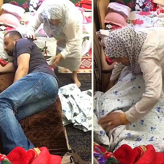 Büyükanneden yürekleri ısıtacak anlar