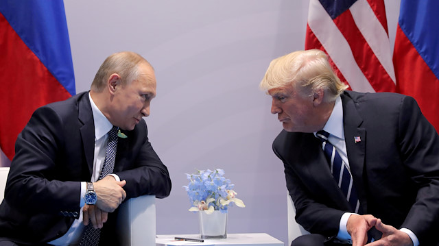 Russian President Vladimir Putin and U.S. President Donald Trump