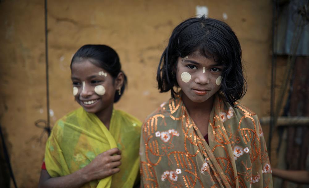 Rohingya children