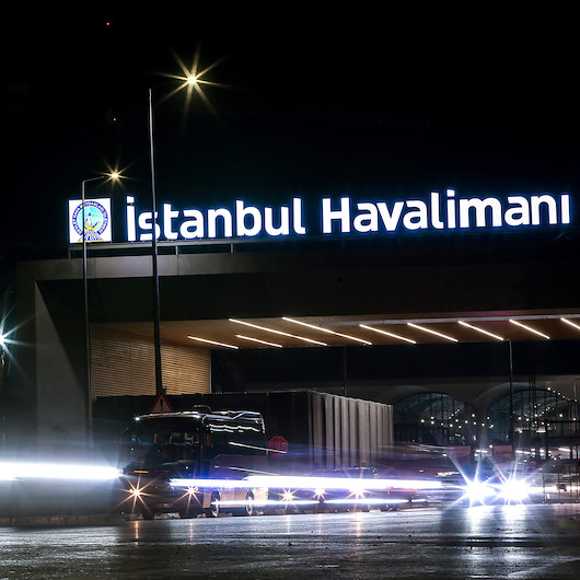 İstanbul Havalimanı'ndan dikkat çeken kareler