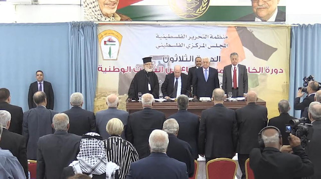 Abbas attends 30th session of PLO Central Council